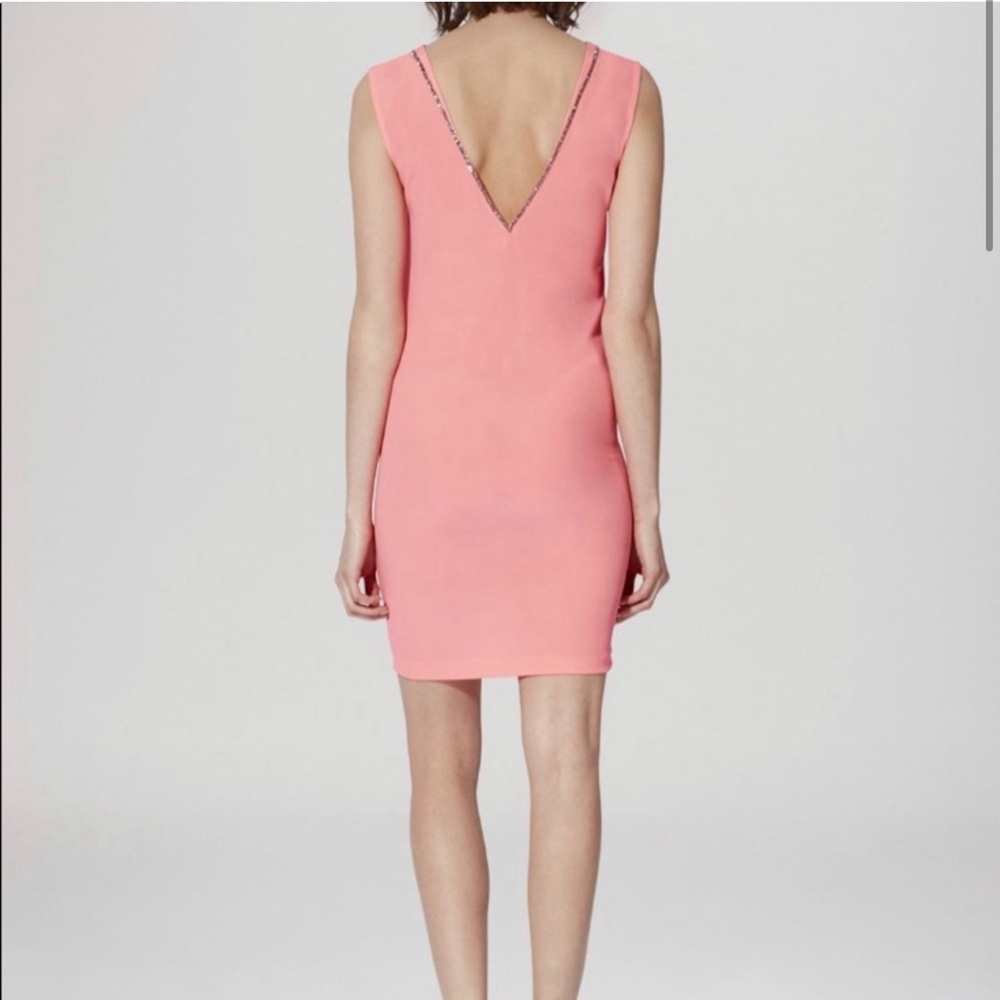 Maje Roman Swarovski Crystal Mini Dress